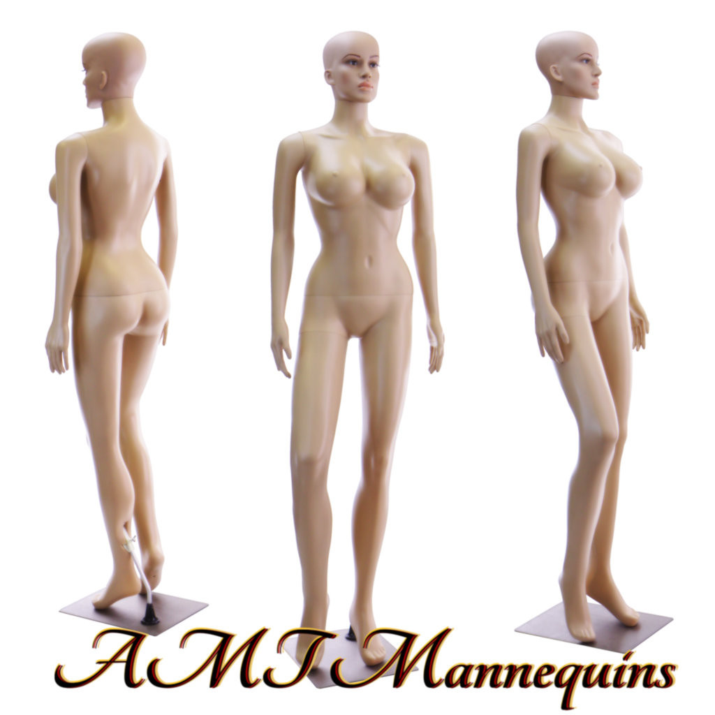 Female Full body Sexy brazilian mannequin +metal stand (no clothing)+extra head