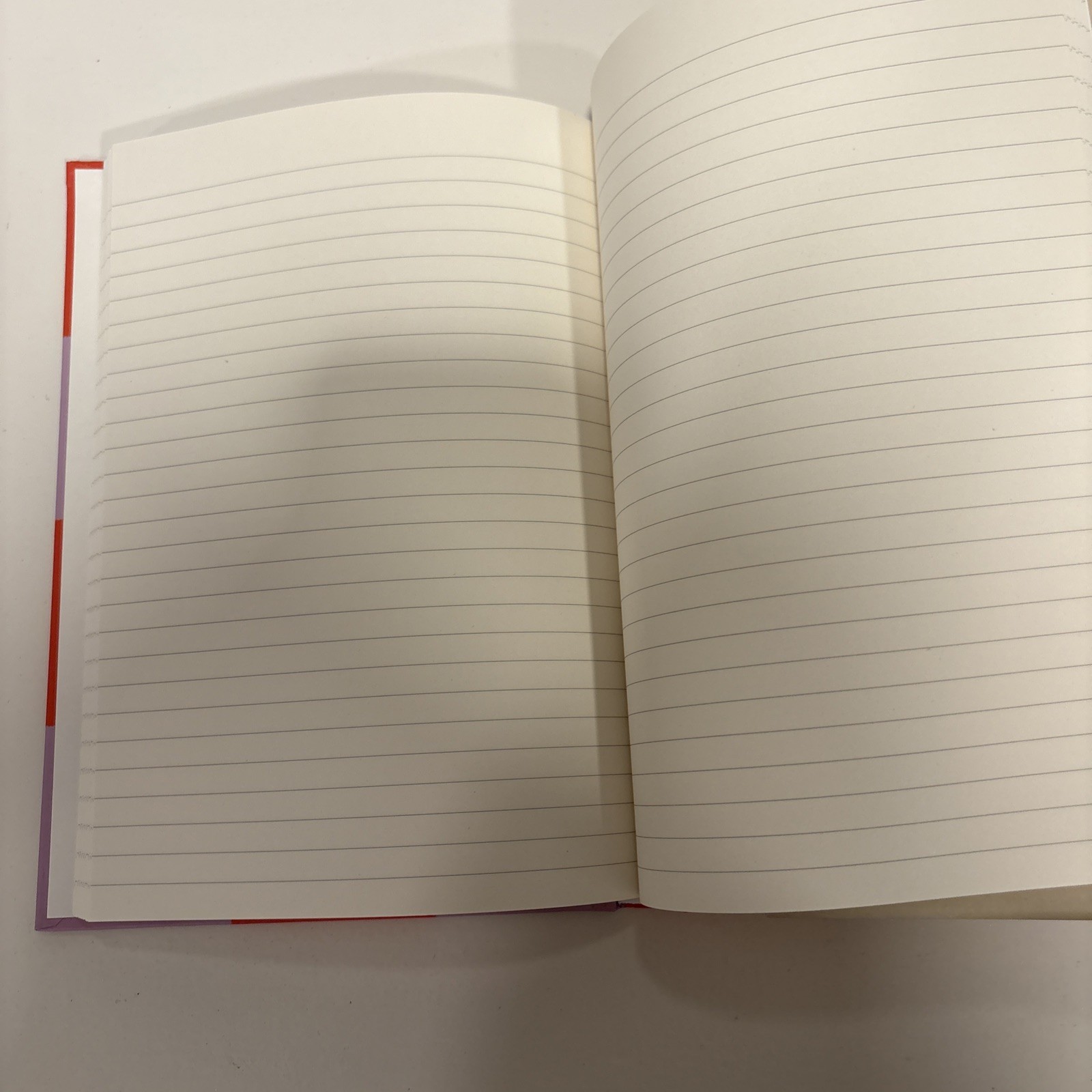 Papier Lines Notebook Floral Blocks 192 lined pages Hardcover New 8.5×6”