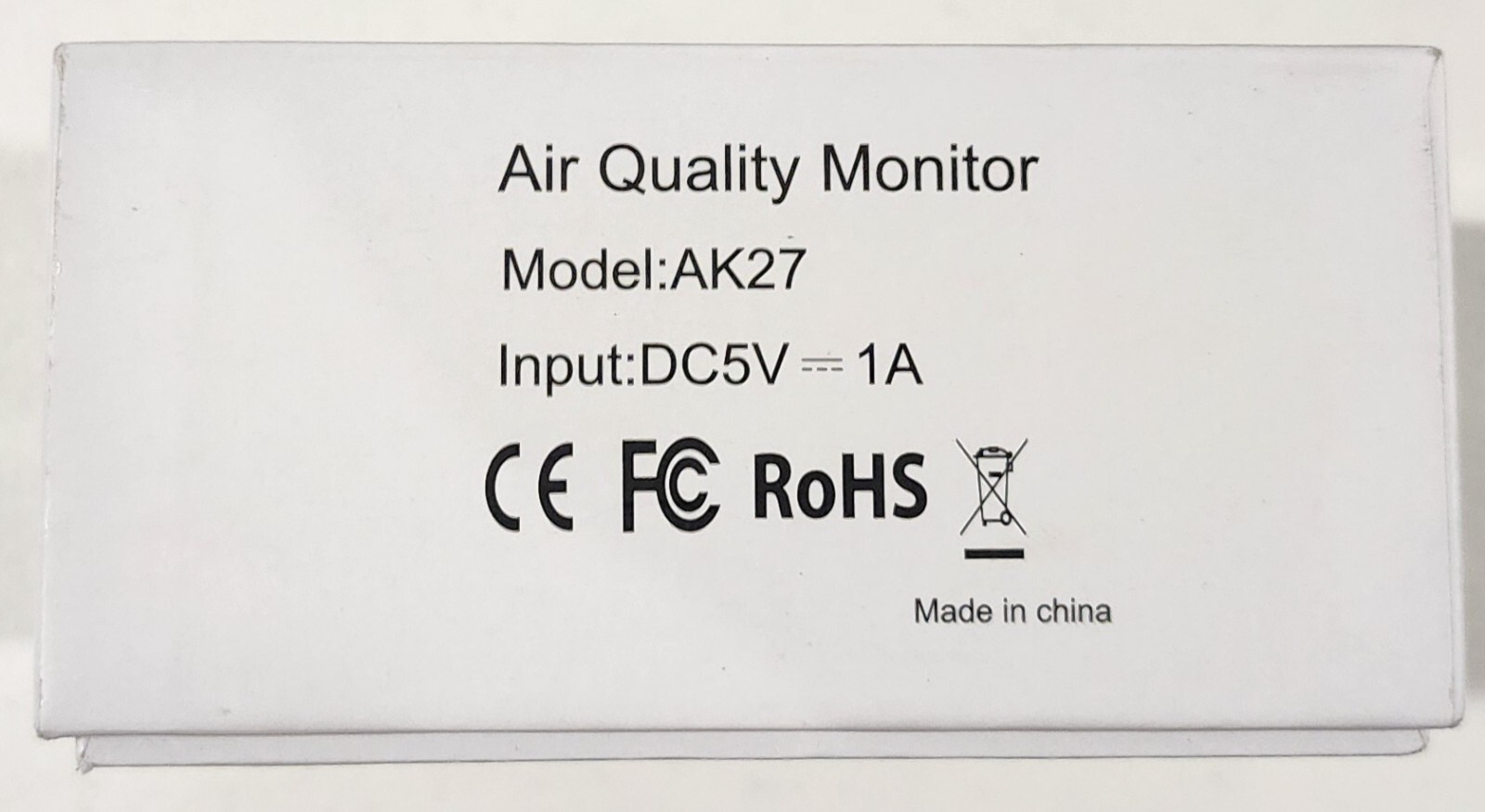 14 in 1 Air Quality Monitor Indoor with Beep Alarm, 6 AQI Air Quality Detector