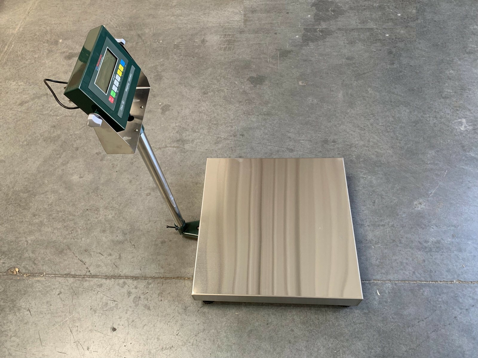 BenchTek US-BT2424 Floor Scale 1,000 lb x .2 lb Legal for Trade 24″x24″ NTEP