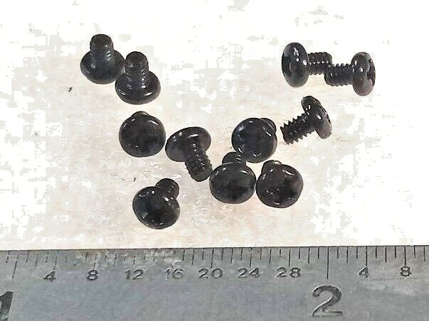 2-56 X 1/8″ SCREW PAN HEAD PHILLIPS BLACK OXIDE ALLOY STEEL – 100 pcs