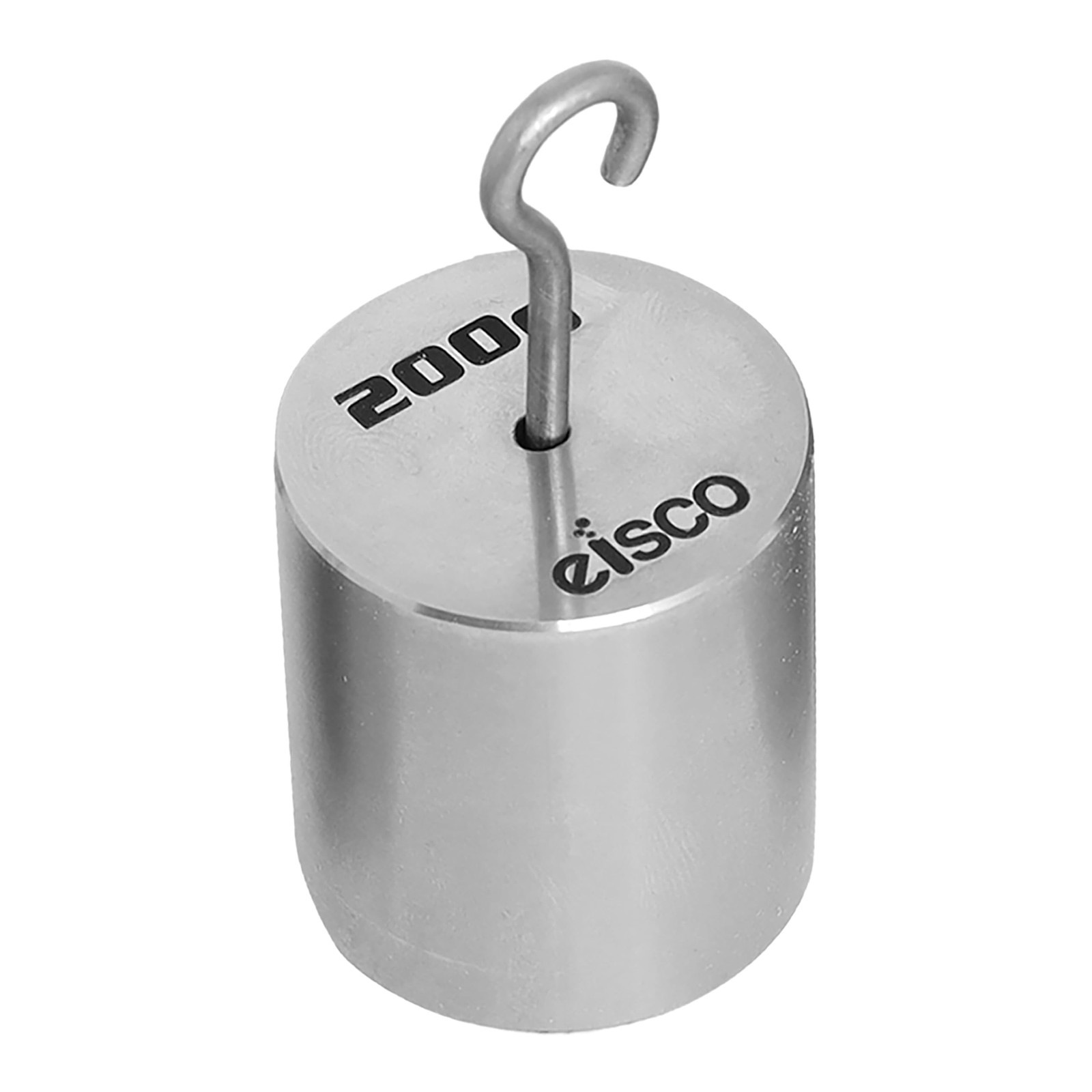 EISCO Double Hooked Weight Stainless Steel 200 Grams 0.44 Lbs.