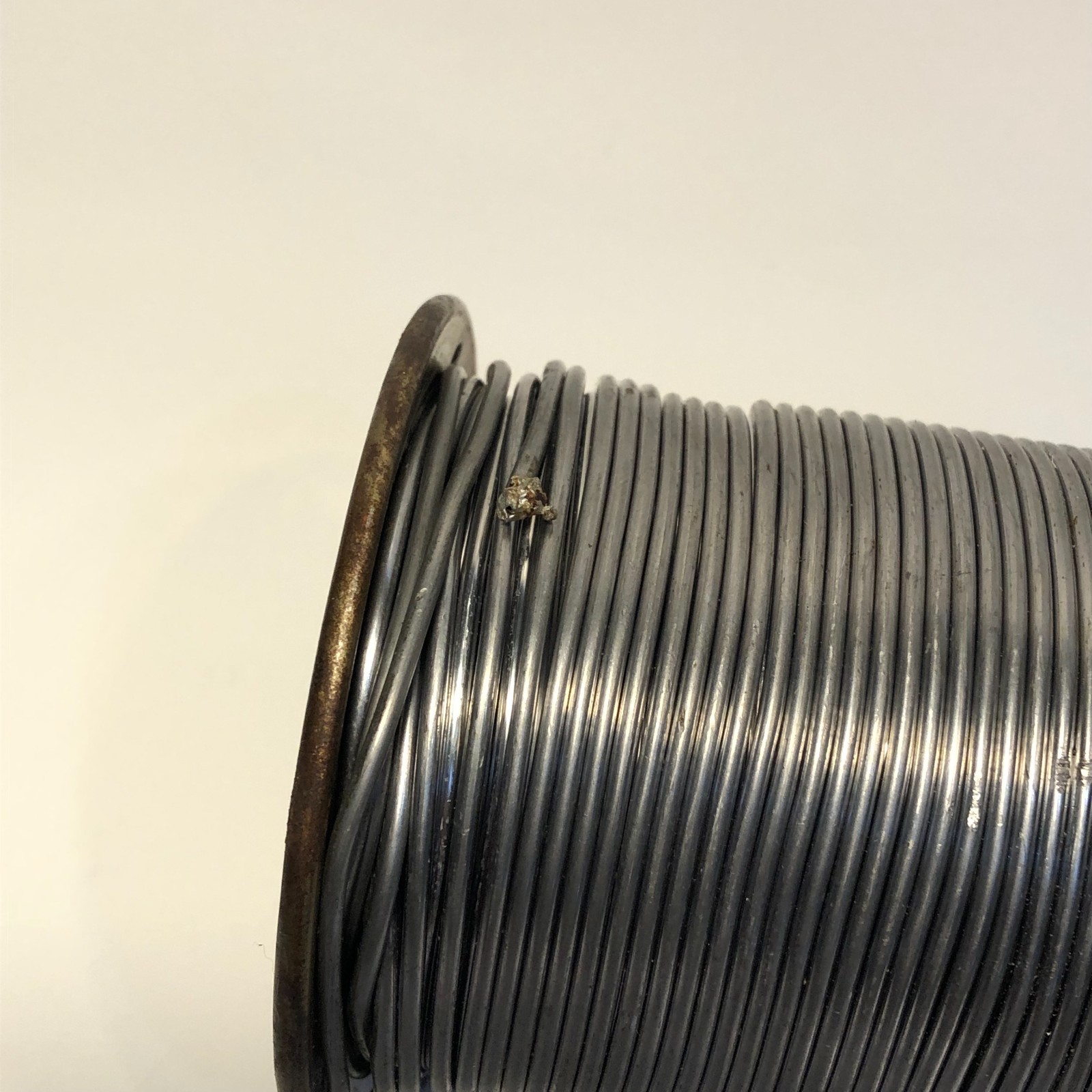 4lb 10oz Spool Nassau Western Electric Solder AT 7076 Pure Rosin Water White