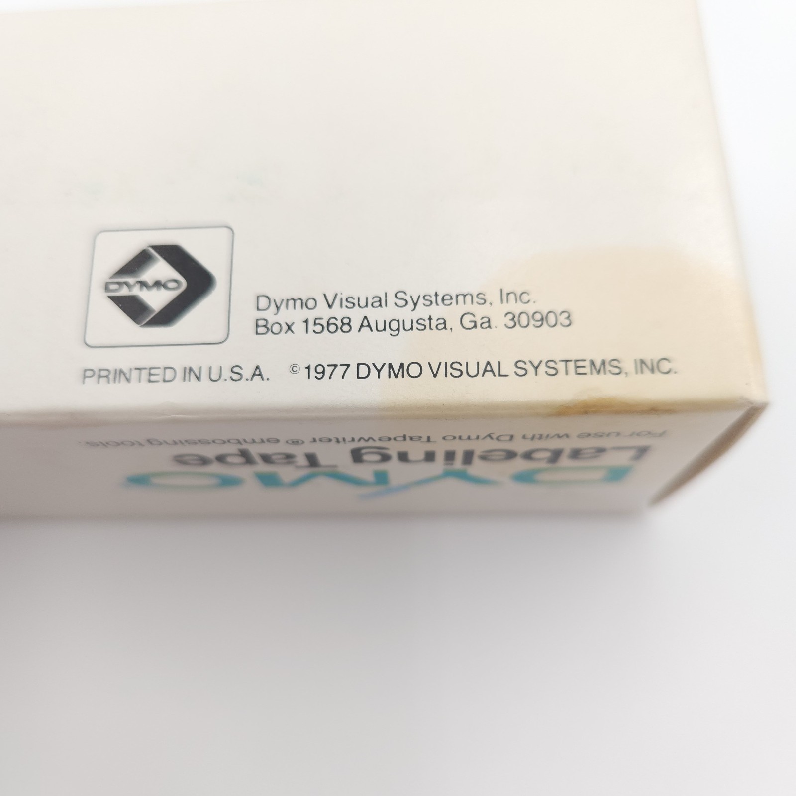 Vintage 10 Rolls Dymo Labeling Tape Glossy Blue 1/2″x 12′ Embossing Type I NOS