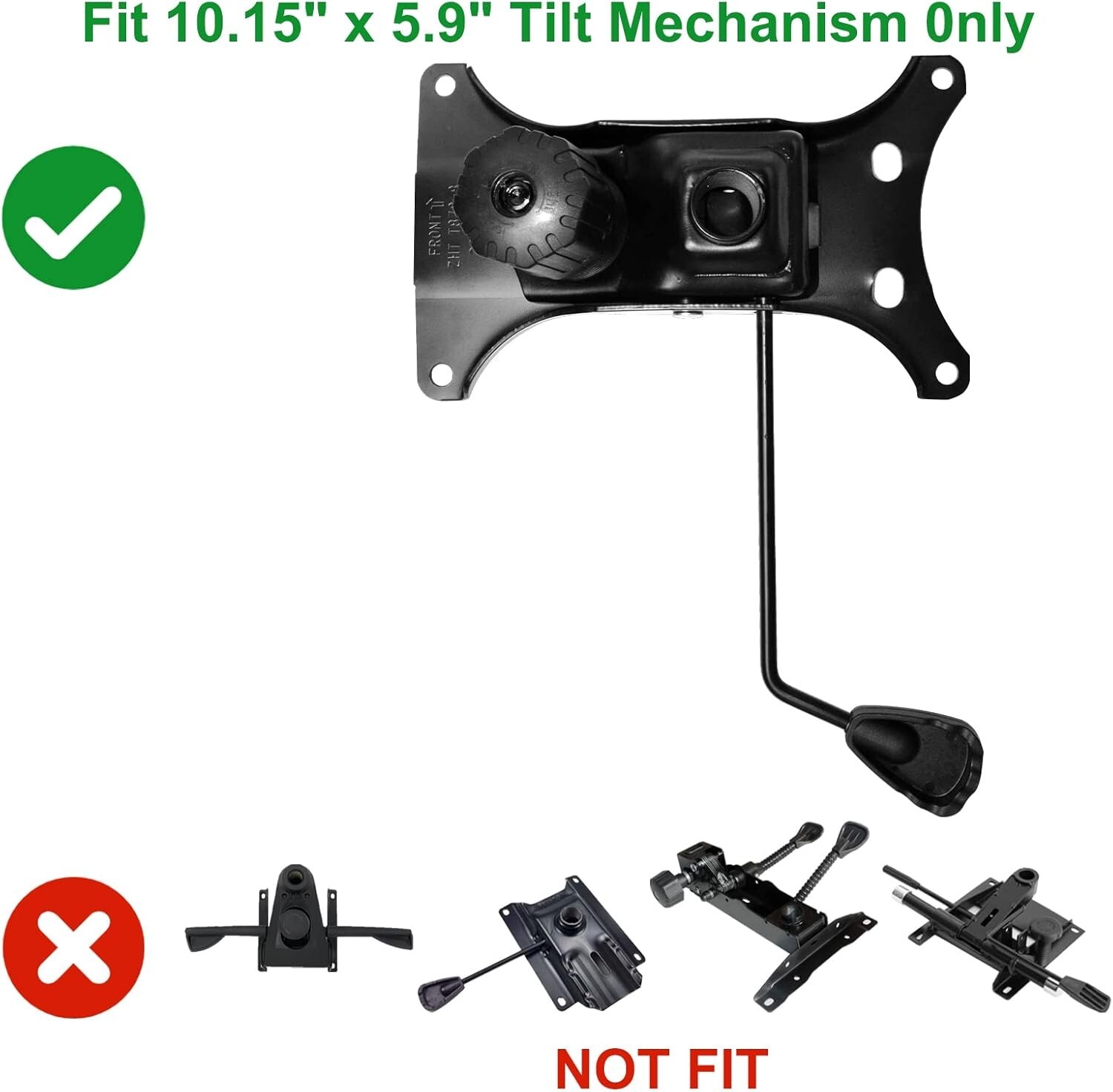 MySit Heavy Duty 300 LBs Office Chair Tilt Mechanism Replacement Part