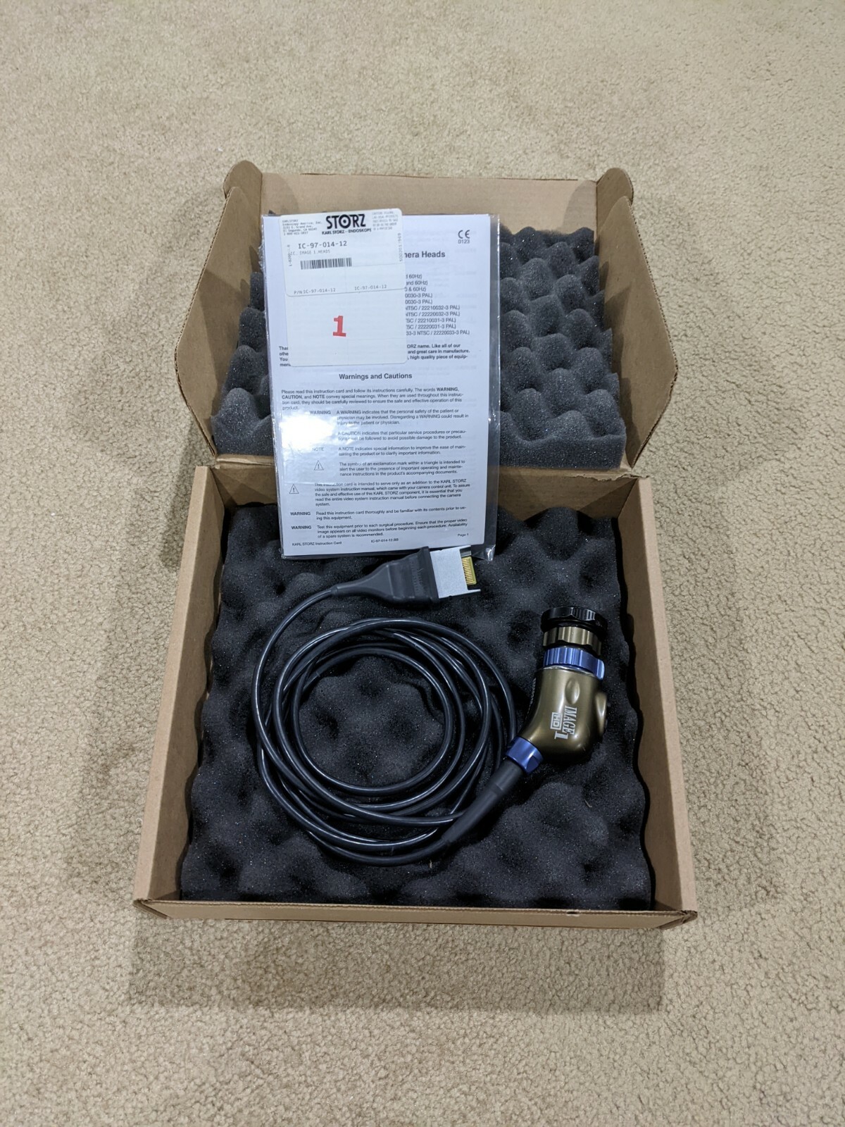 Karl Storz Image 1 HD 22201020 w/ ICM (USB) and 22220055 H3-Z Head