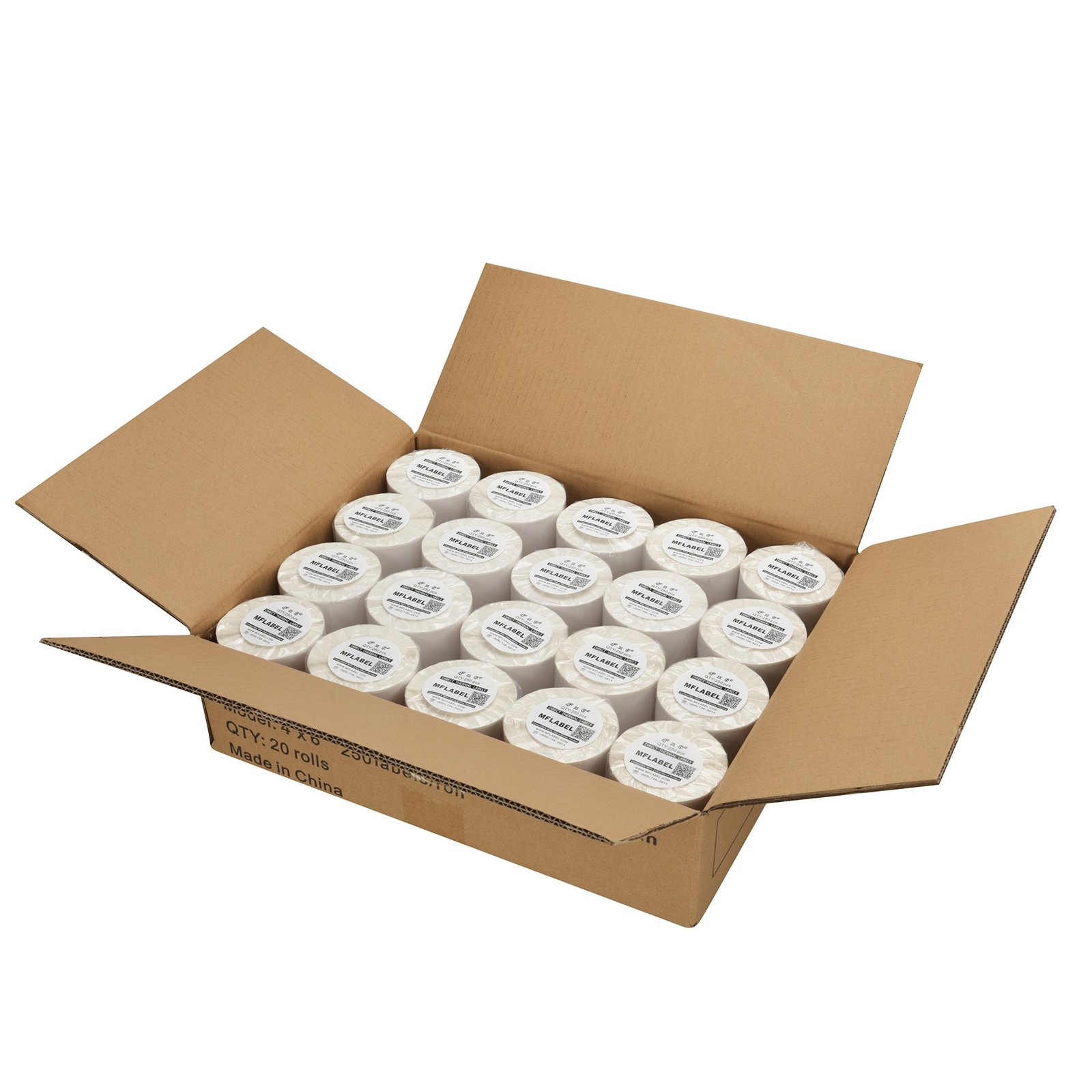 36 Rolls 4×6 Direct Thermal Shipping Labels 250/Roll – Zebra ZP450 2844
