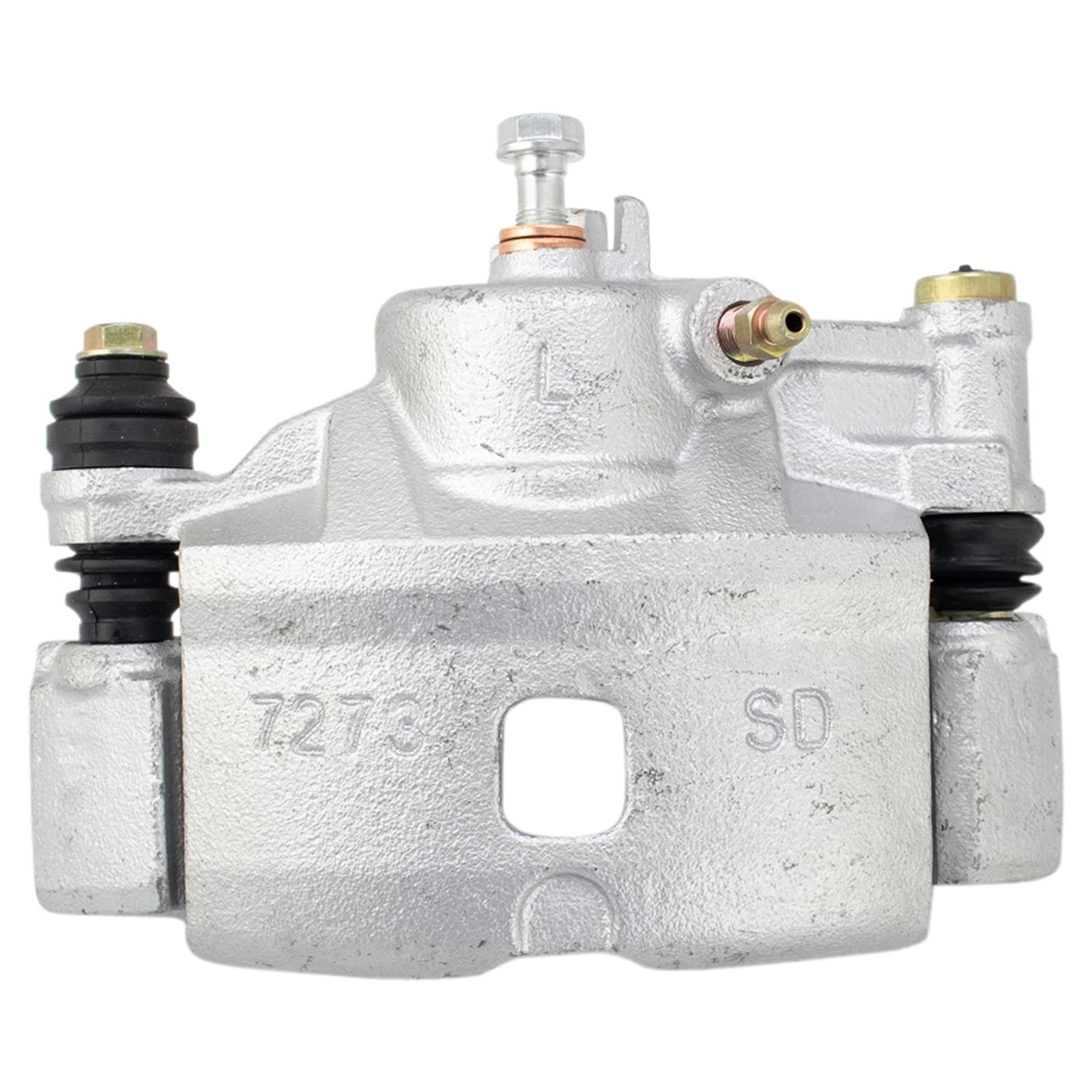 TRQ Front Left Brake Caliper w/Bracket Drivers Side Compatible with 1990-2000 Ho