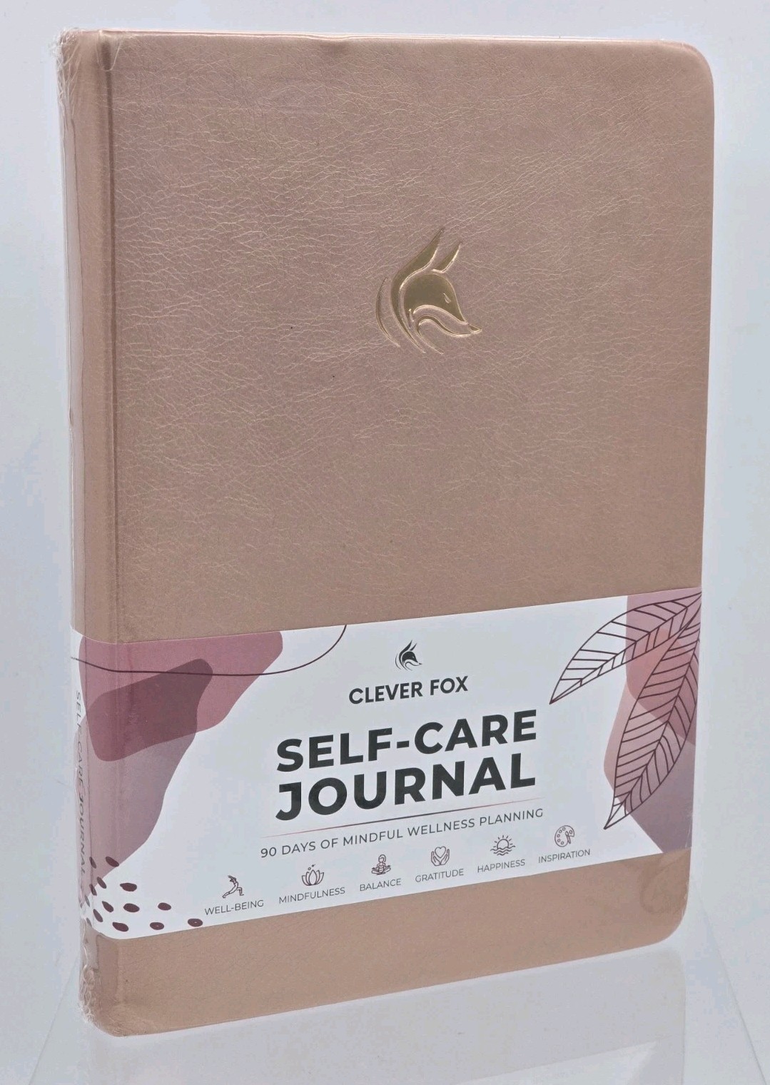 Clever Fox Self-Care Journal – Daily Reflection Notebook – Mental Health Healing