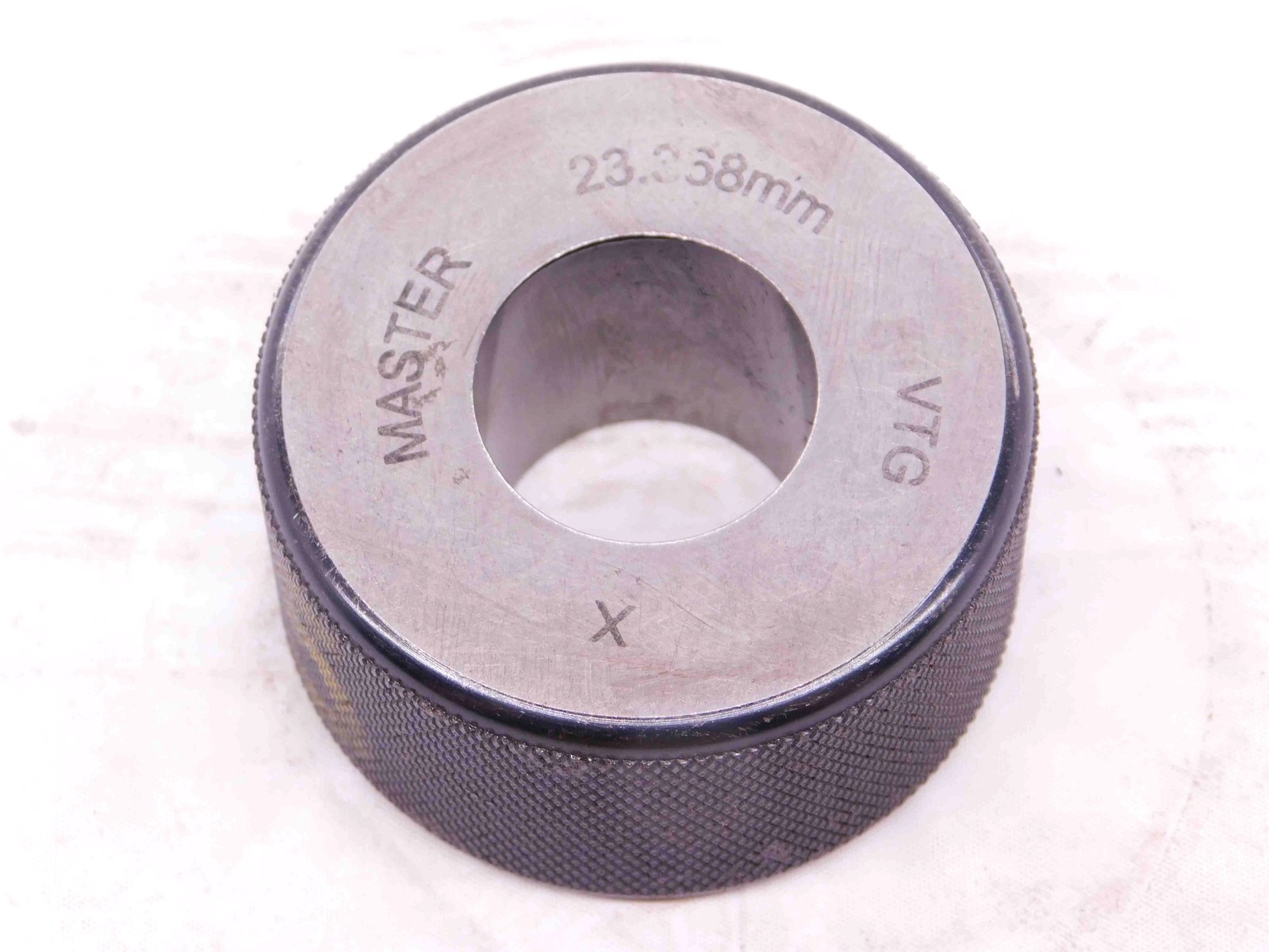 23.368 CLASS X MASTER PLAIN BORE RING GAGE 23.000 +.368 OVERSIZE 23 mm .9200