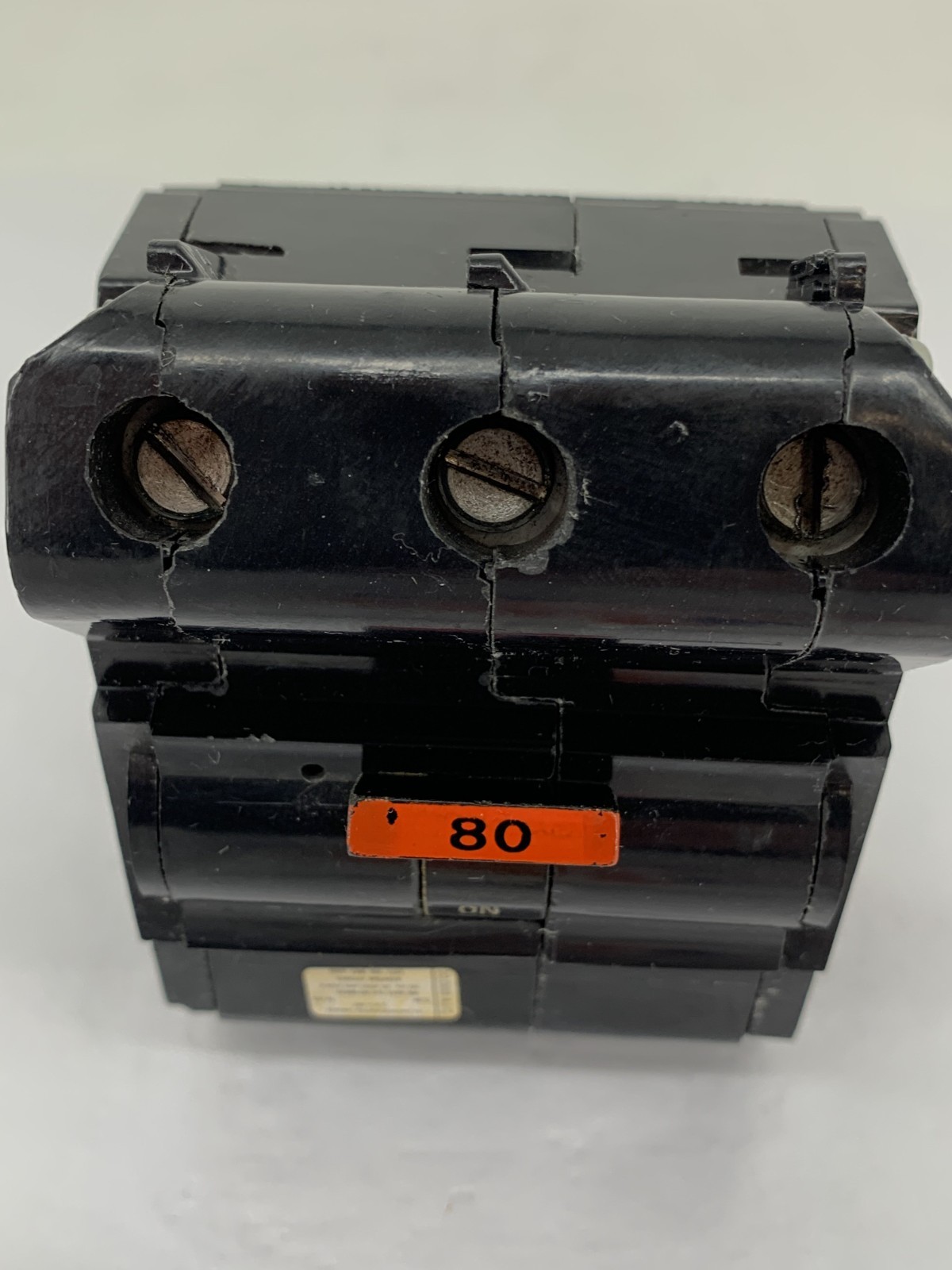 Federal Pacific NA380/NA3P80 80A 3P 240V Typ NA Stab-Lok Plug In Circuit Breaker