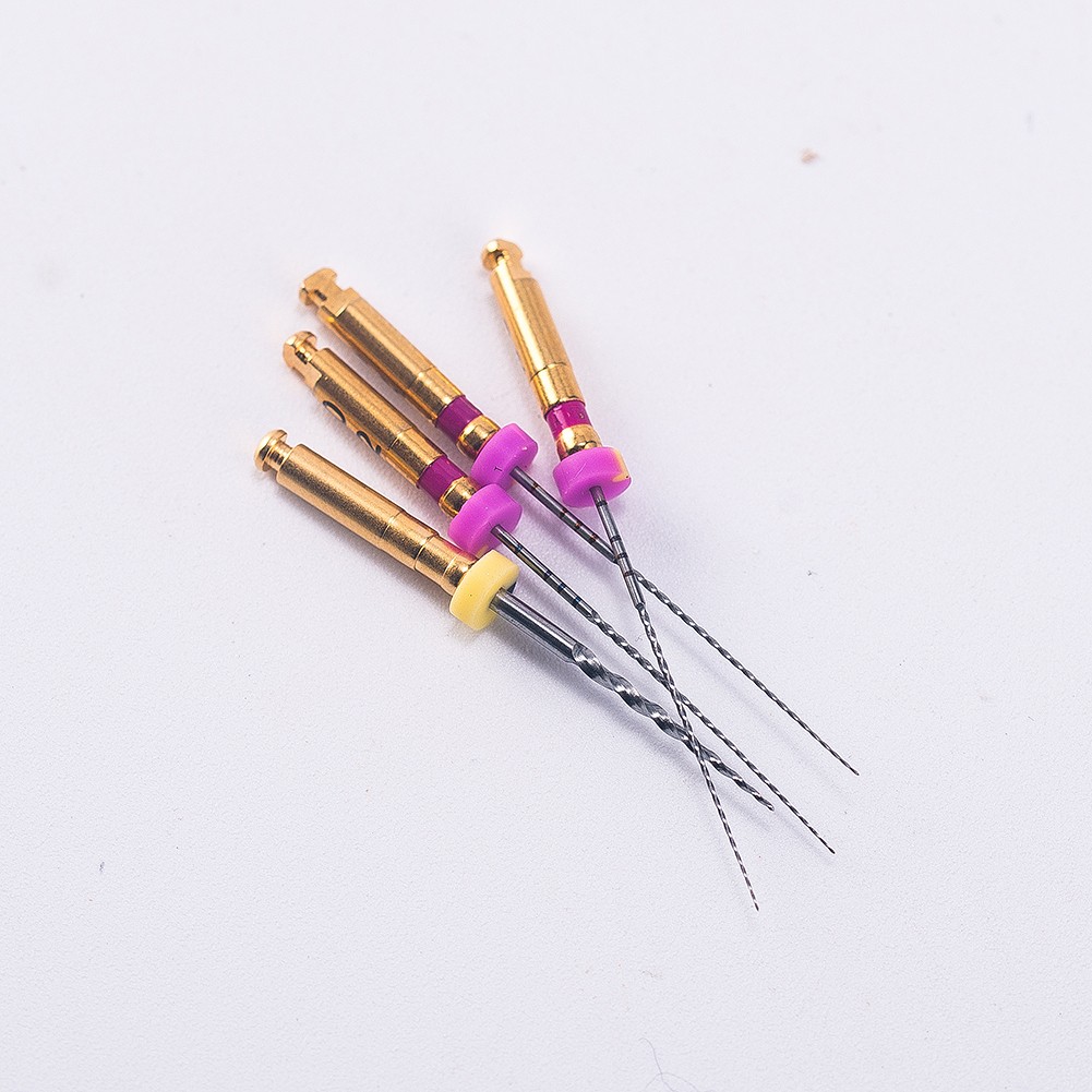 4 Files Endodontic Endo X-PATH Files #13 Niti Rotary Files 21/25mm 02 taper USA