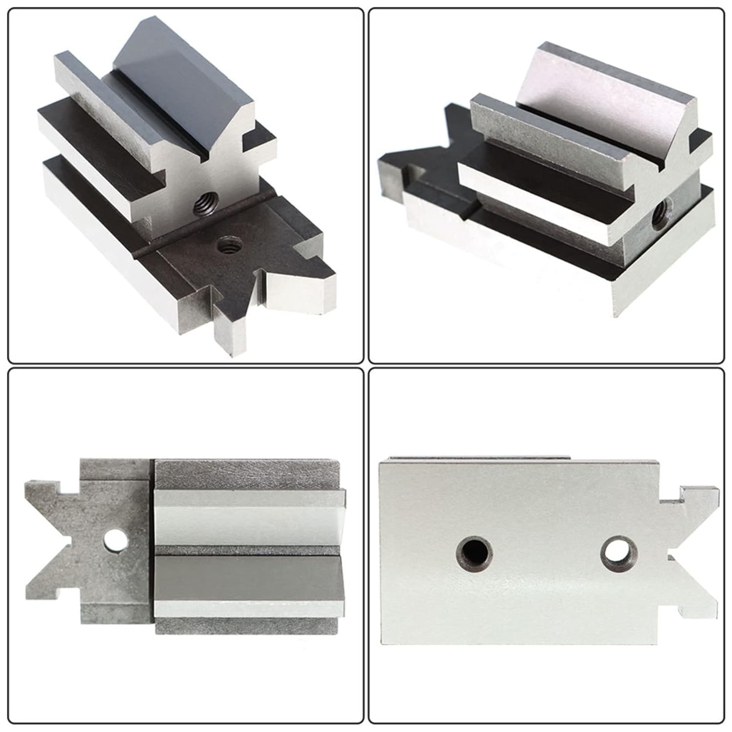 waltyotur V-Block Hardened Steel Full Angle Fixtures Accurate to 0.0003 Inch for