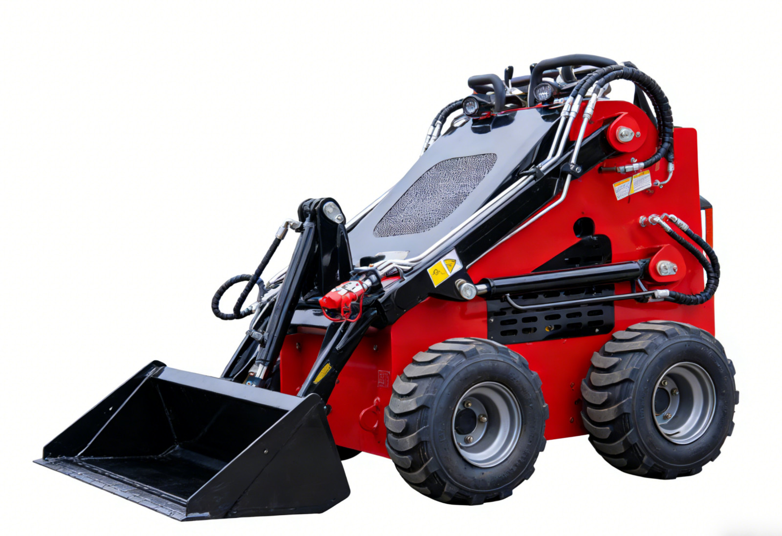 Free Ship MS380 MINI Skid Steer Loaders 23HP Wheeled Skid Steer EPA Gas Engine