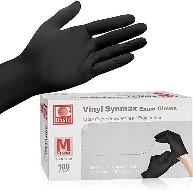 4Type Basic Vinyl Exam Gloves Size S M L XL**Buy One, Get One at 50% !!