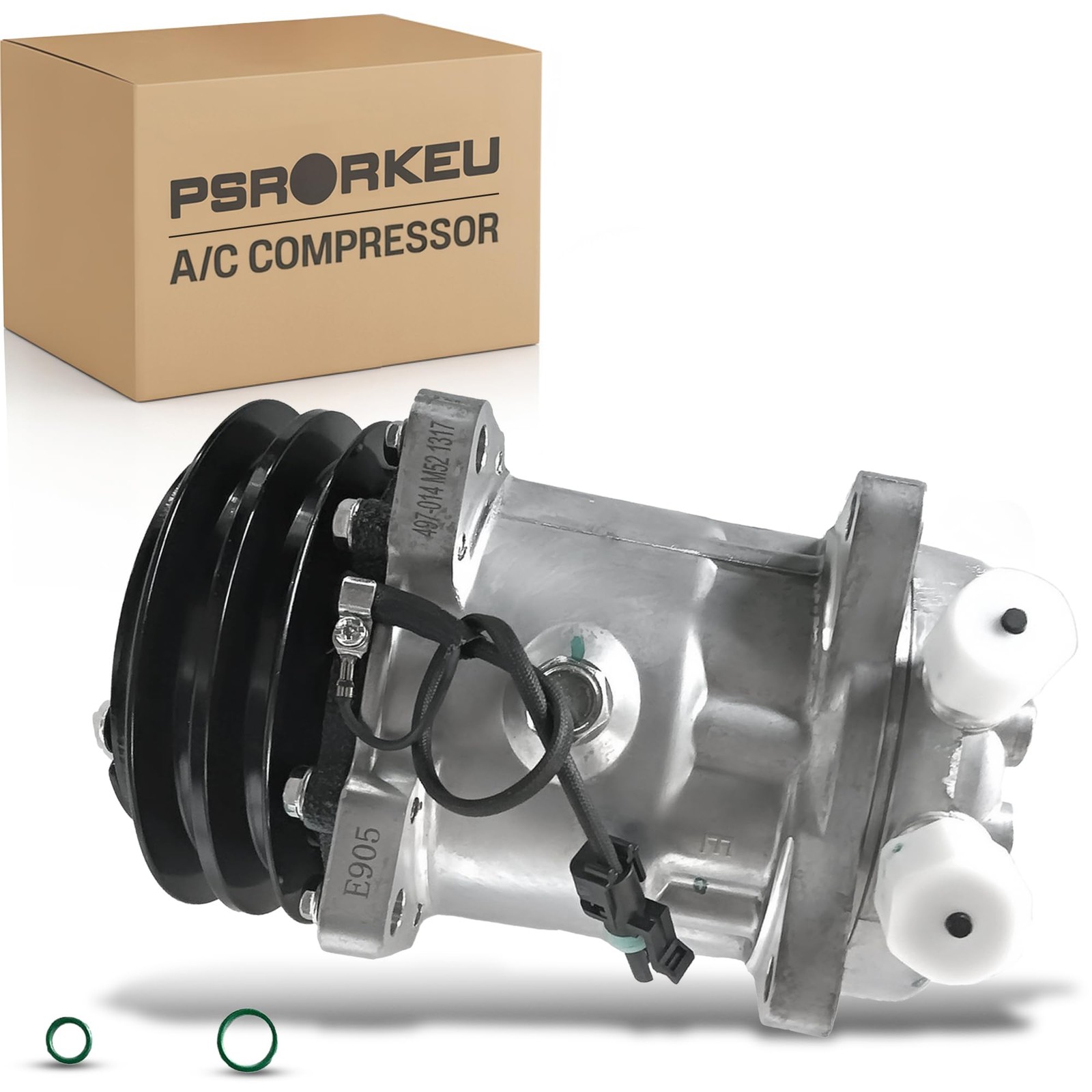 AC Compressor W/Clutch 1803787 2014 2011 Freightliner MCL 1996-1998 Volvo WI