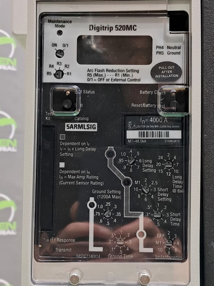4000A EATON SBNC4N Magnum SB Circuit Breaker 635V SBNC4N3LEA 40CHC LCN4L MNNAX
