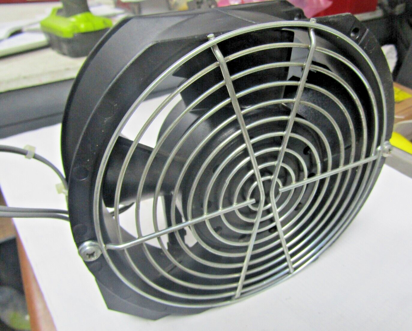 ✌ COMAIR ROTRON COOLING FAN 115 VAC 0.27 AMP 30 WATT W/ GUARD & CONNECTOR MR2B3