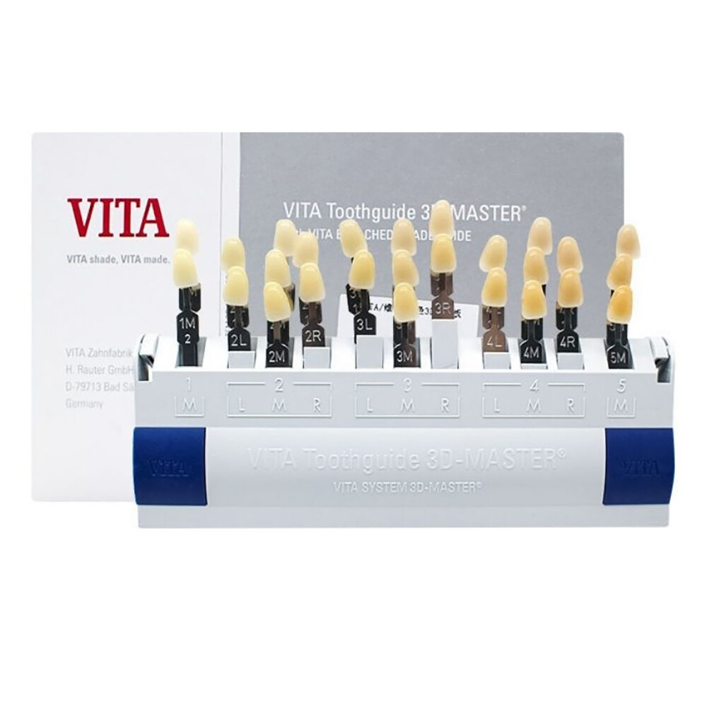 Dental VITA Toothguide 3D Master with Bleached Shade Guide 29 Colors 16 Colors