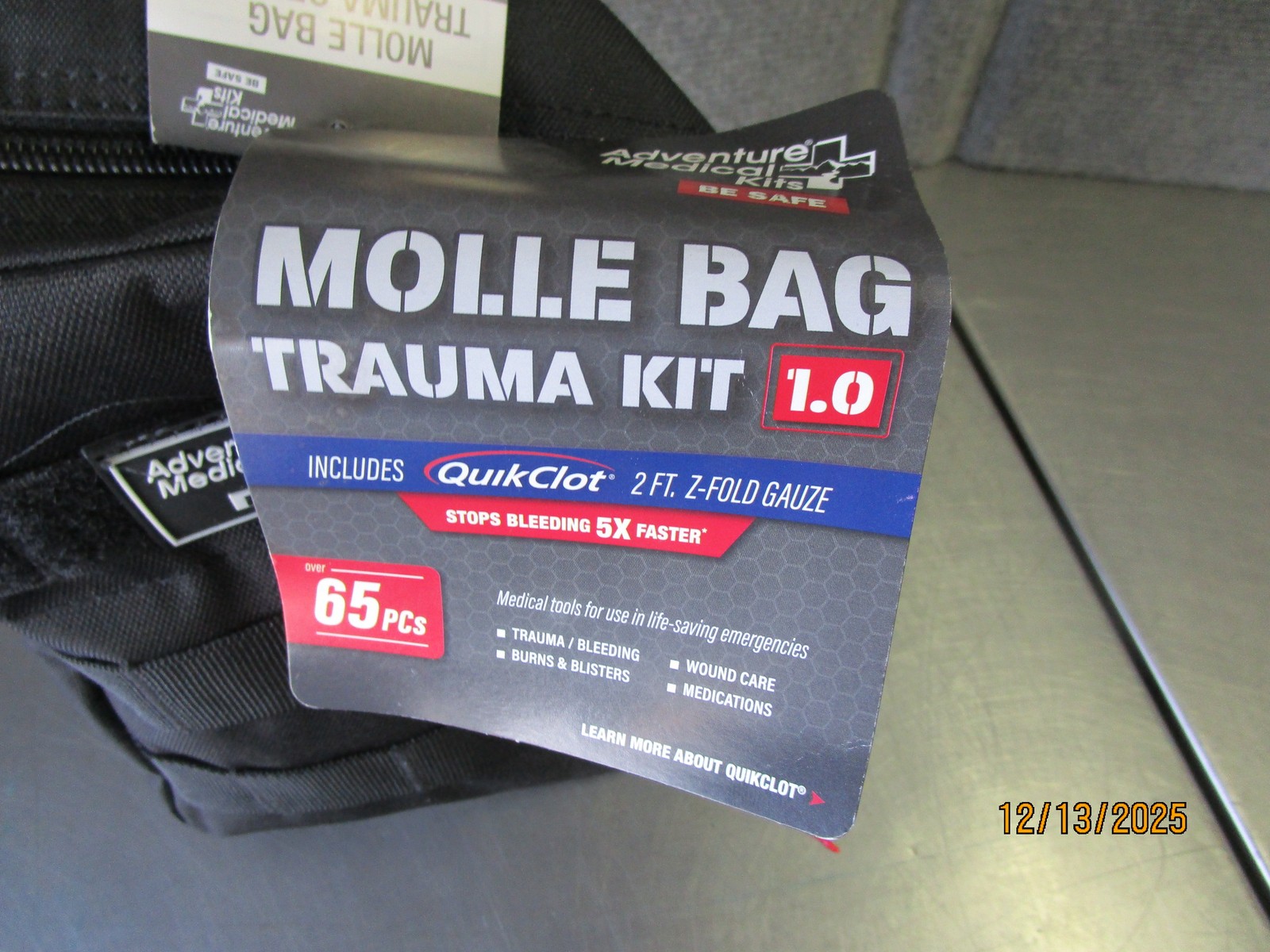 Adventure Medical Kit 65pc Molle Bag Trauma Kit 1.0