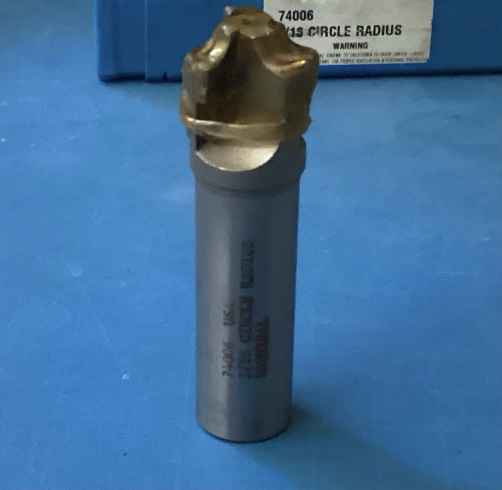 MACHINIST TOOL HANNIBAL CARBIDE 3/16” CIRCLE RADIUS CUTTER 74006 MILL LATHE USA