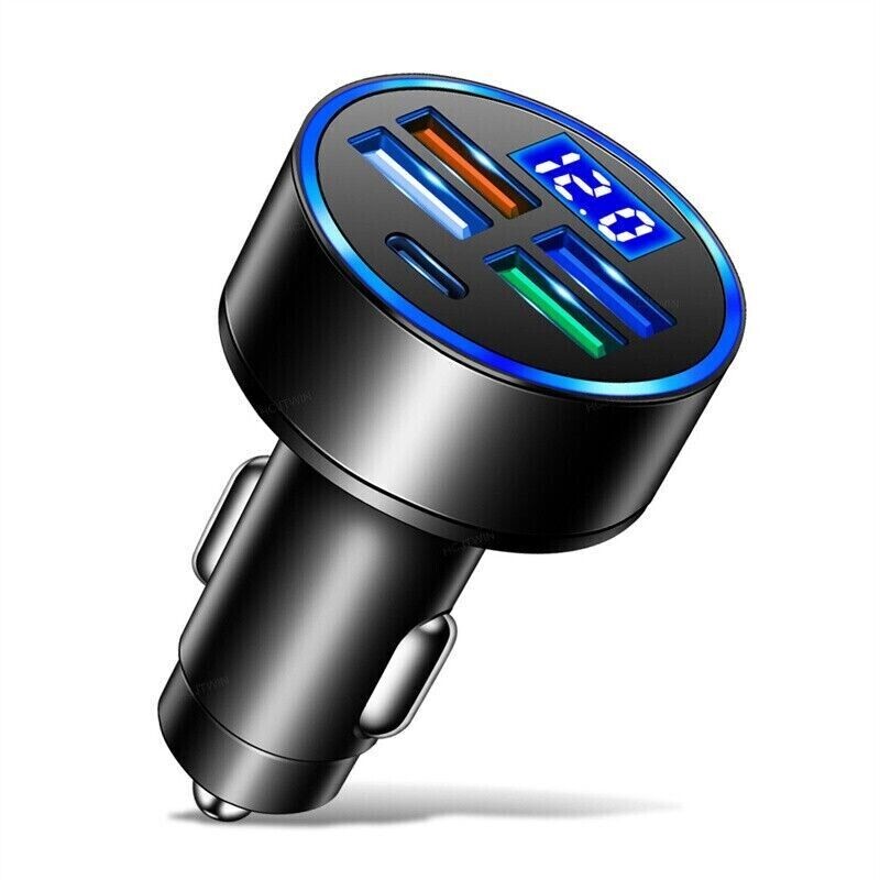 12V Digital LED Display Voltmeter Voltage Gauge Panel Meter For Car Motorcycle