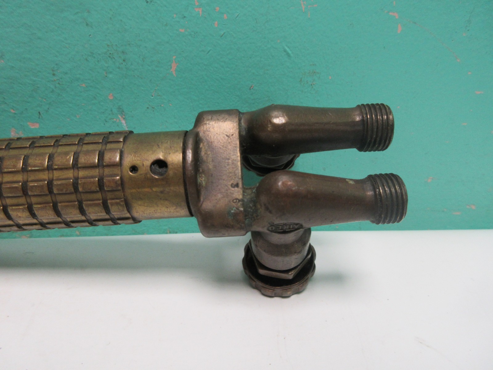 Vintage Airco No 8 Style 8 Brazing Gas Welding Torch Tip + 800 Series Handle