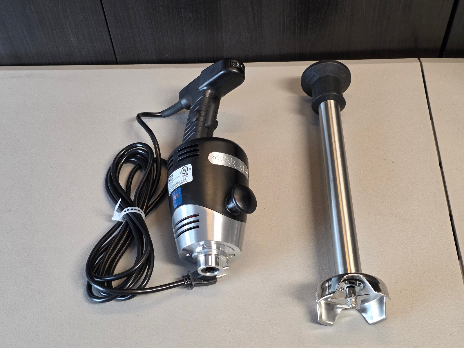 Waring Commercial 14 Inch Heavy-Duty BIG STIK Immersion Blender w/ 1HP Motor New