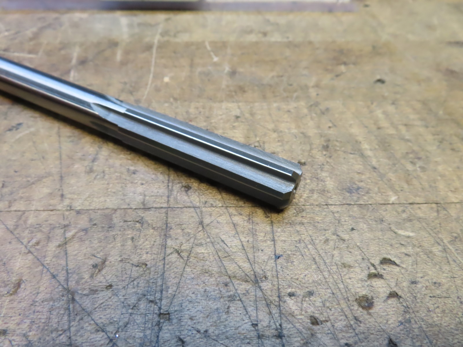 Titan USA .4715″ (12mm undersize .02mm) 6 flute HS chucking reamer