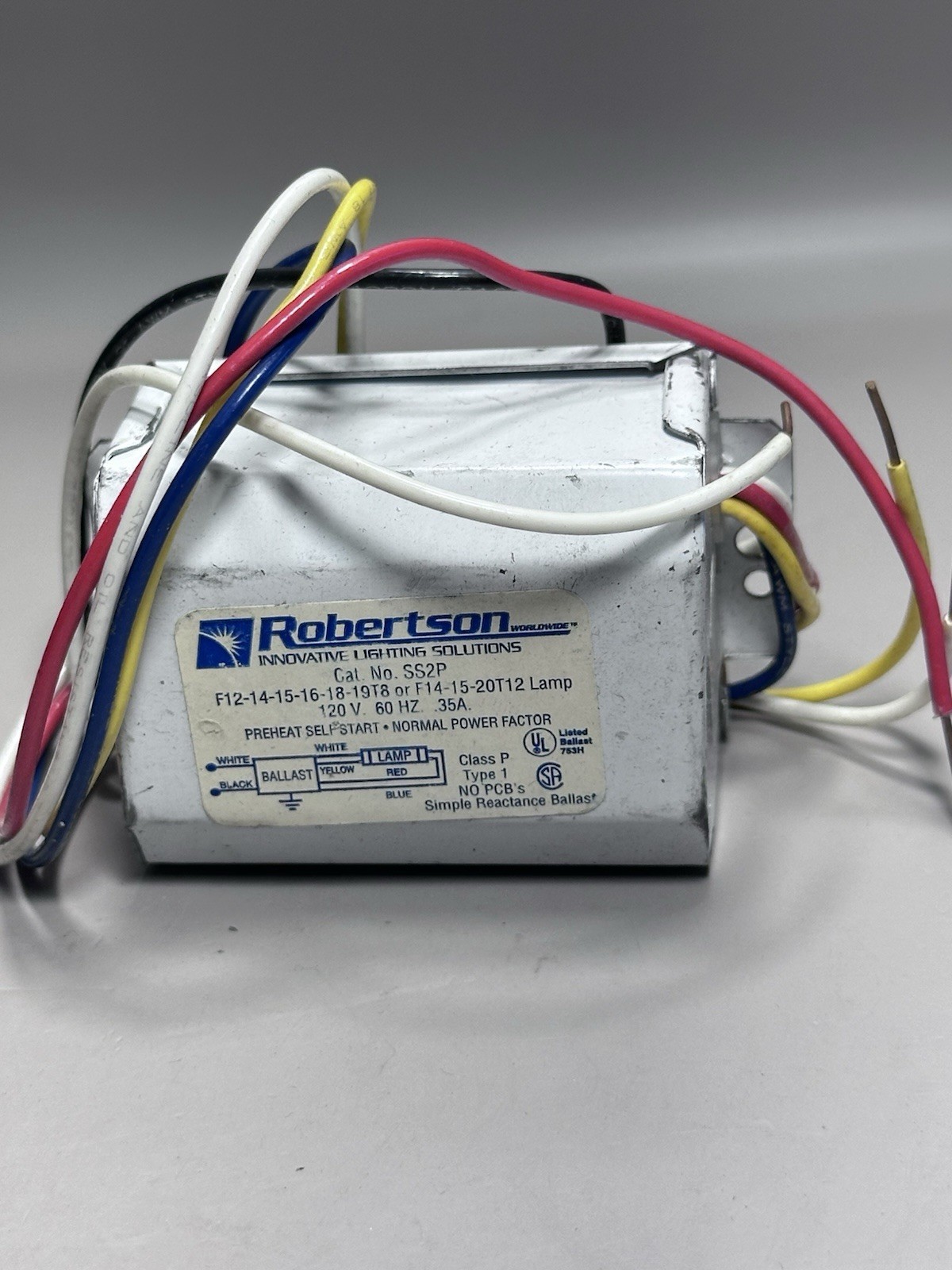 ROBERTSON SS2P BALLAST Old Stock