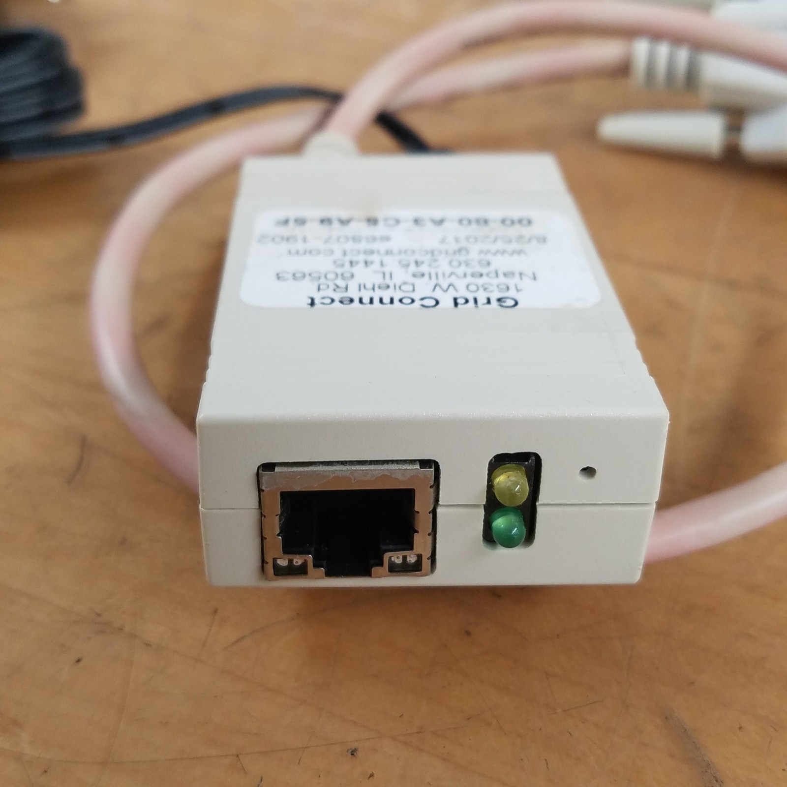 Grid Connect GC-NET232-PLUS-DCE-110 NET232+ Serial-Ethernet Adapter – USED