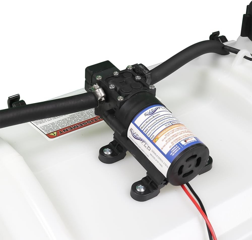 Lightweight 12V Diaphragm Pump: Ideal for Garden, Fence & Chemical Sprays