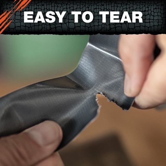 2 pack T-Rex Ferociously Strong Gunmetal Gray Duct Tape, 1.88 in. x 10 yd.