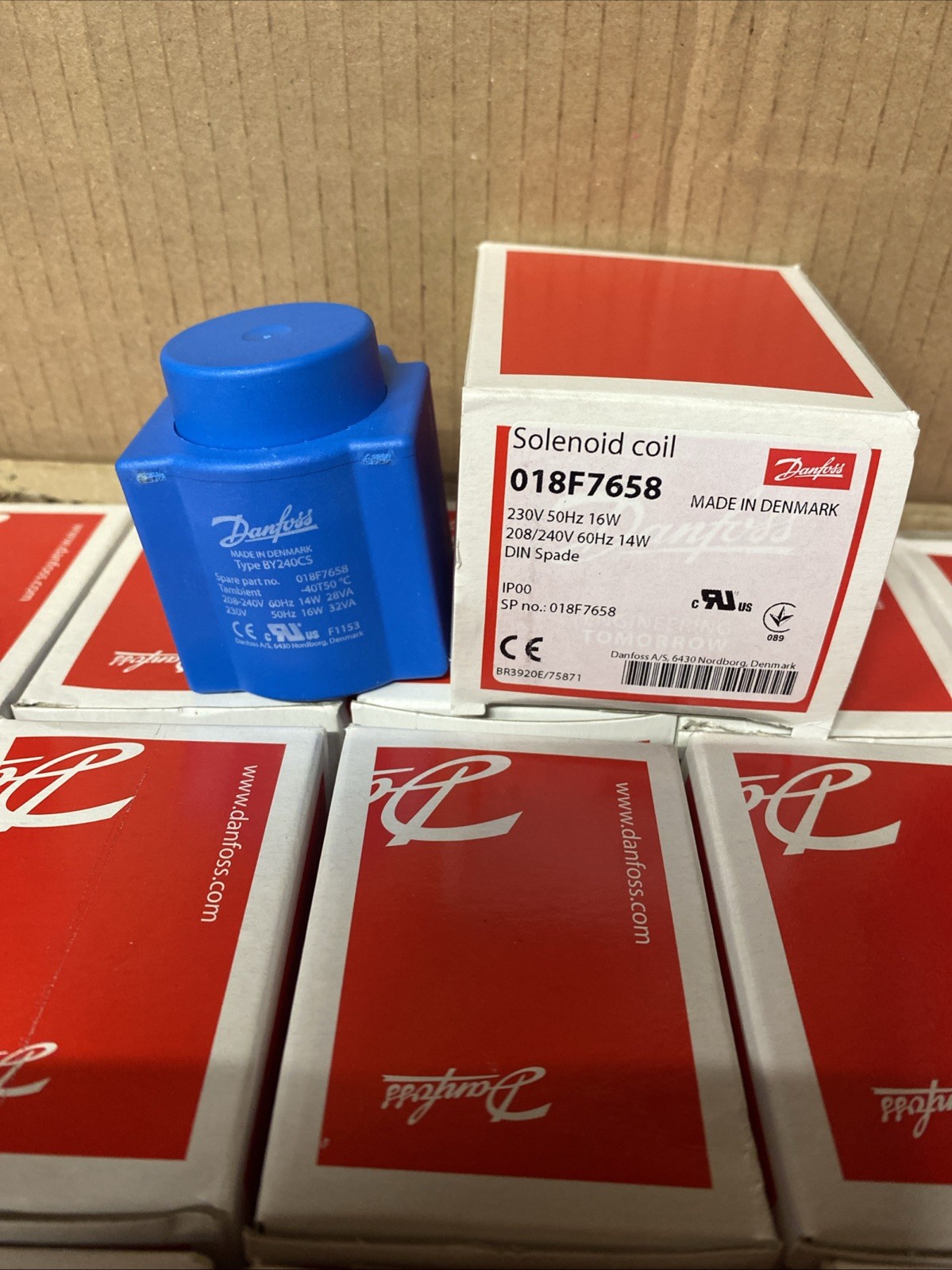 Danfoss 018F7658 Coil For Solenoid Valve.￼