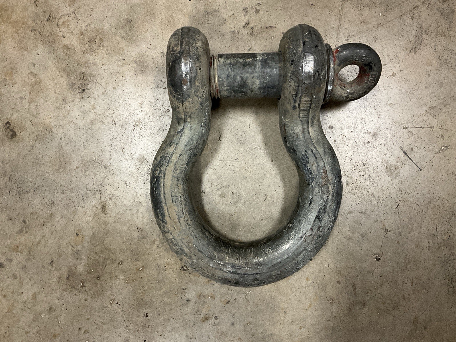 2″ Crosby Galvanized Anchor Shackle – Bolt Type – WLL 35 TON – Made In USA