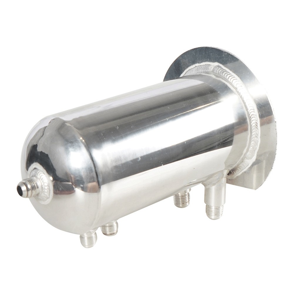 Car Universal 2.5L / 0.66 Gallons Dome Tank Turbo Tank AN8 – AN10 Oil3540