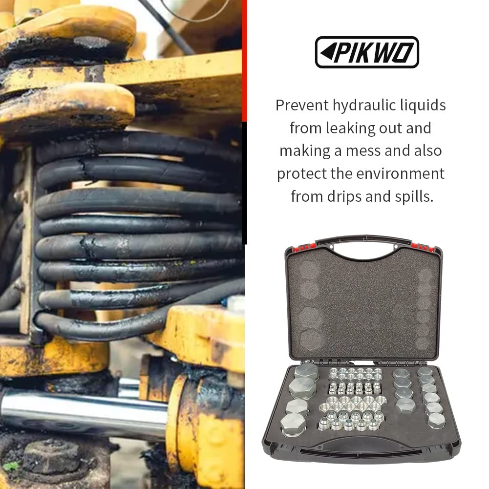 Pikwo 160 PC JIC and ORFS Master Industrial Hydraulic Cap and 160 JIC & ORFS
