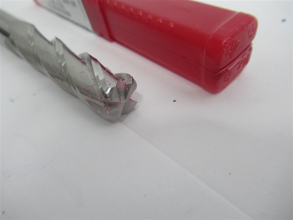 Titan USA TC74344 , 1/2″ Solid Carbide .0900″ Corner Radius End Mill