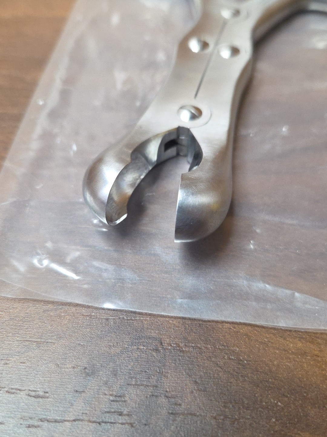 Stille-Luer Bone Rongeur Double Action 9″ Curved Stainless Steel Germany 22.8 Cm