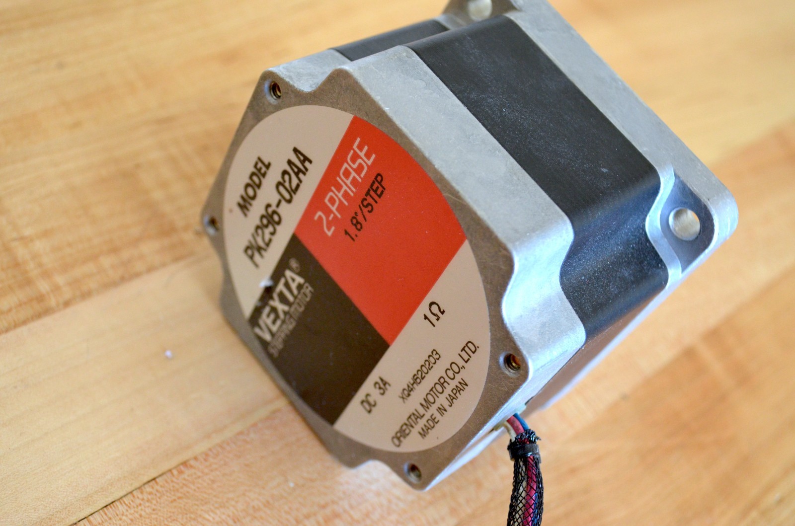 Vexta Oriental PK296-02AA Nema34 Stepper Stepping Motor 440 oz-in 2.1amp Bipolar