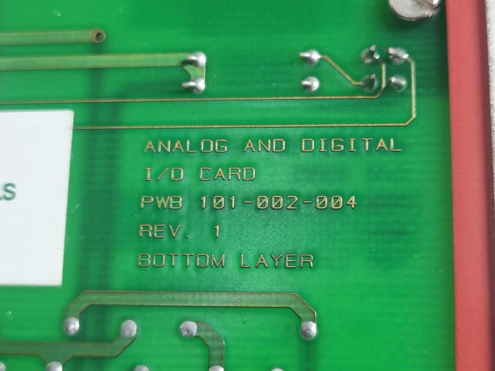 Nautronix RS-902 Analog And Digital I/O Card 171-468-000 R1.0