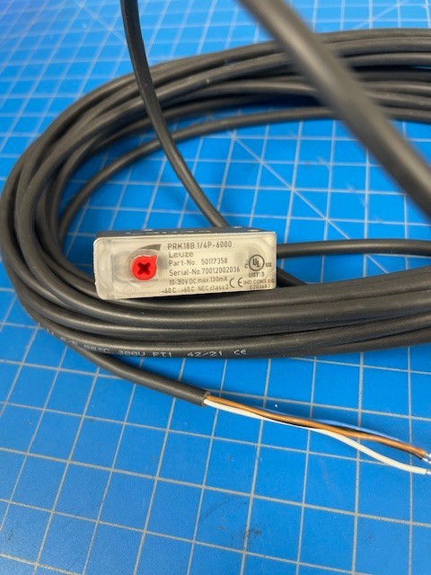 Polarized retro-reflective photoelectric PRK18B.1/4P-6000 Manufacturer: Leuze El