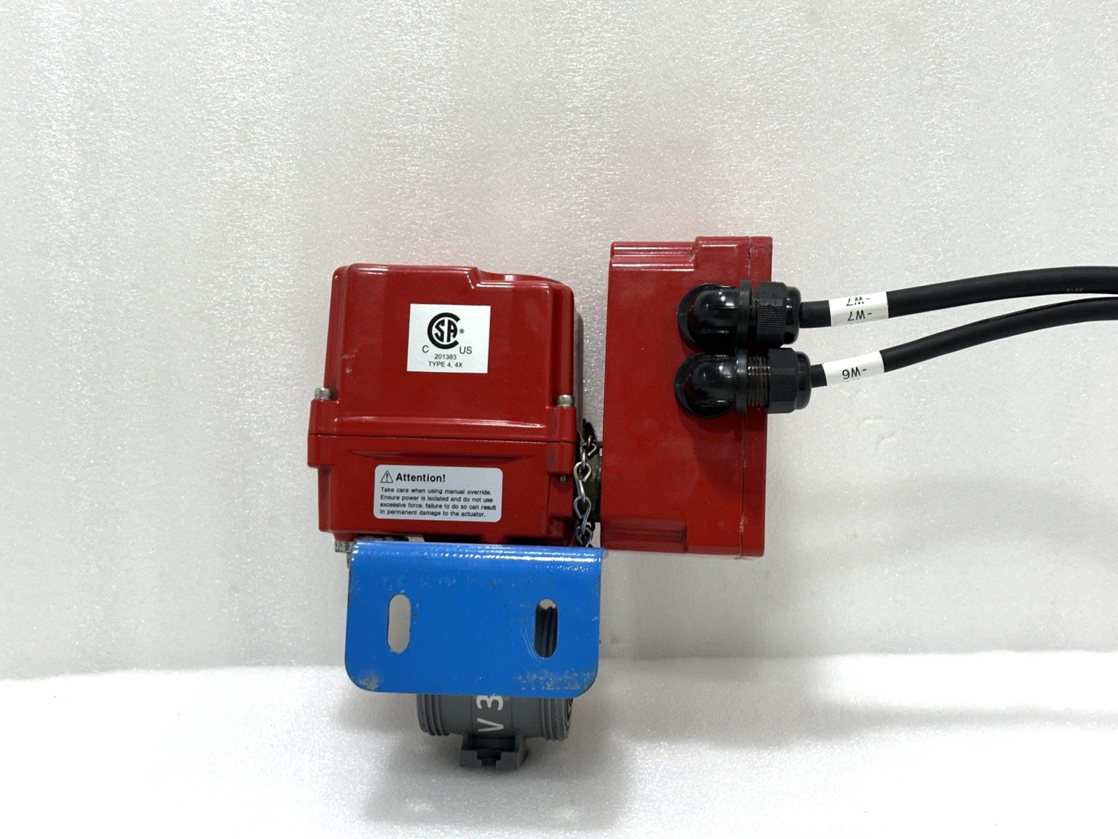 TRIAC CONTROLS WED-500XXT Electric Actuator 530 in-Lbs