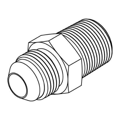 Hydraulic Adapter 3404-20-20 20MJ-20MBSPT Male JIC X Male BSPT Pipe Adapter