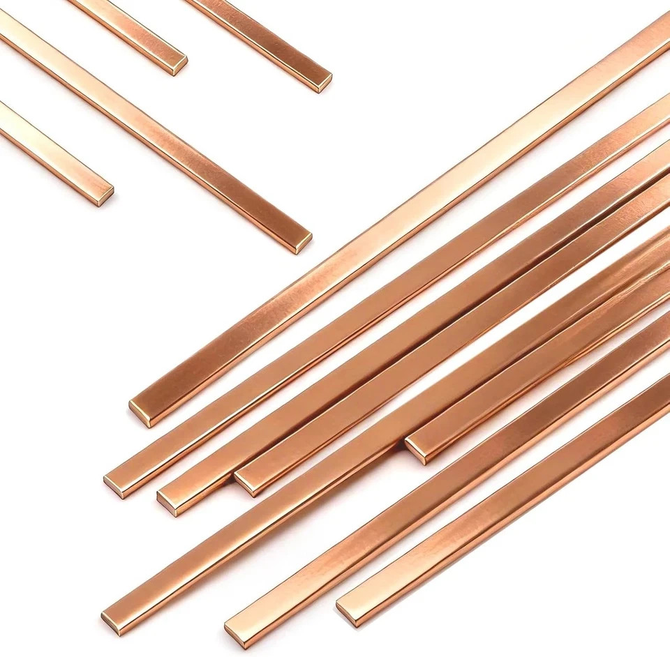 40 Sticks 15% Silver Brazing Rods – Flat Phos Copper Welding Rods for HVAC, Air