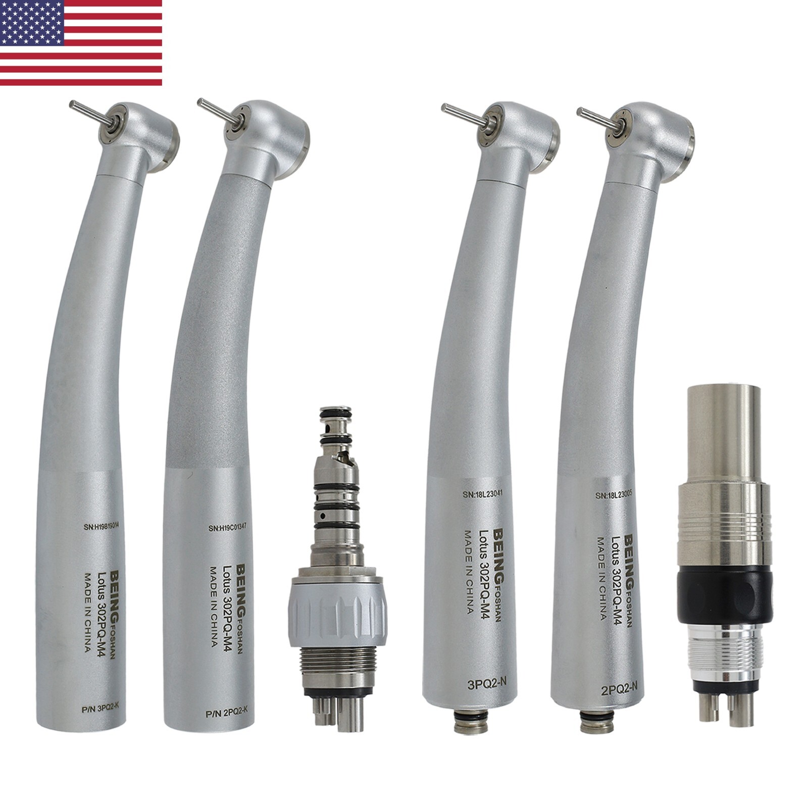 BEING Dental High Speed Handpiece Turbine For KAVO MULTIflex NSK Coupling 4 Hole