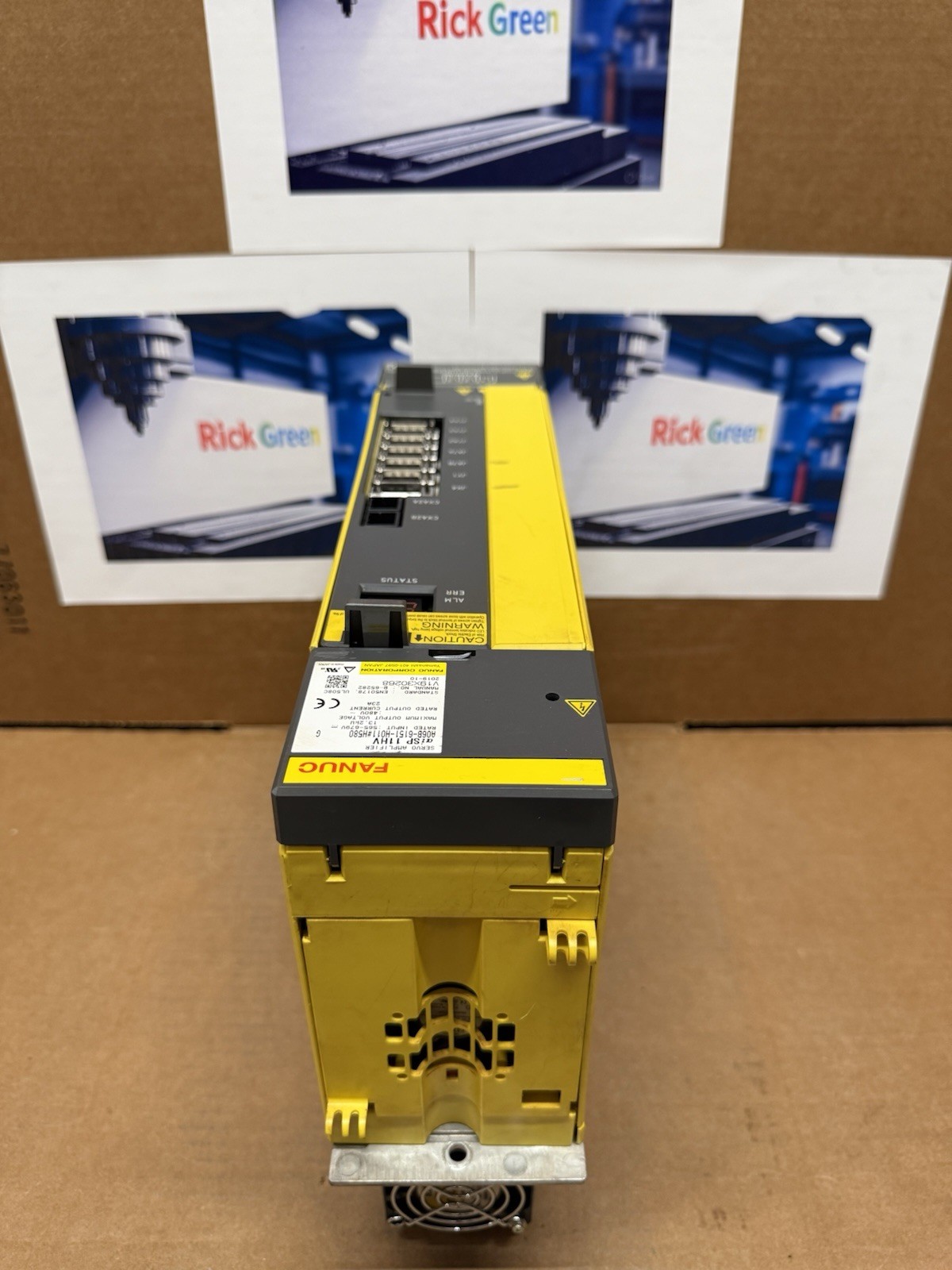 FANUC Spindle Amplifier A06B-6151-H011#H580 NDA Available Free 30 Days Return US