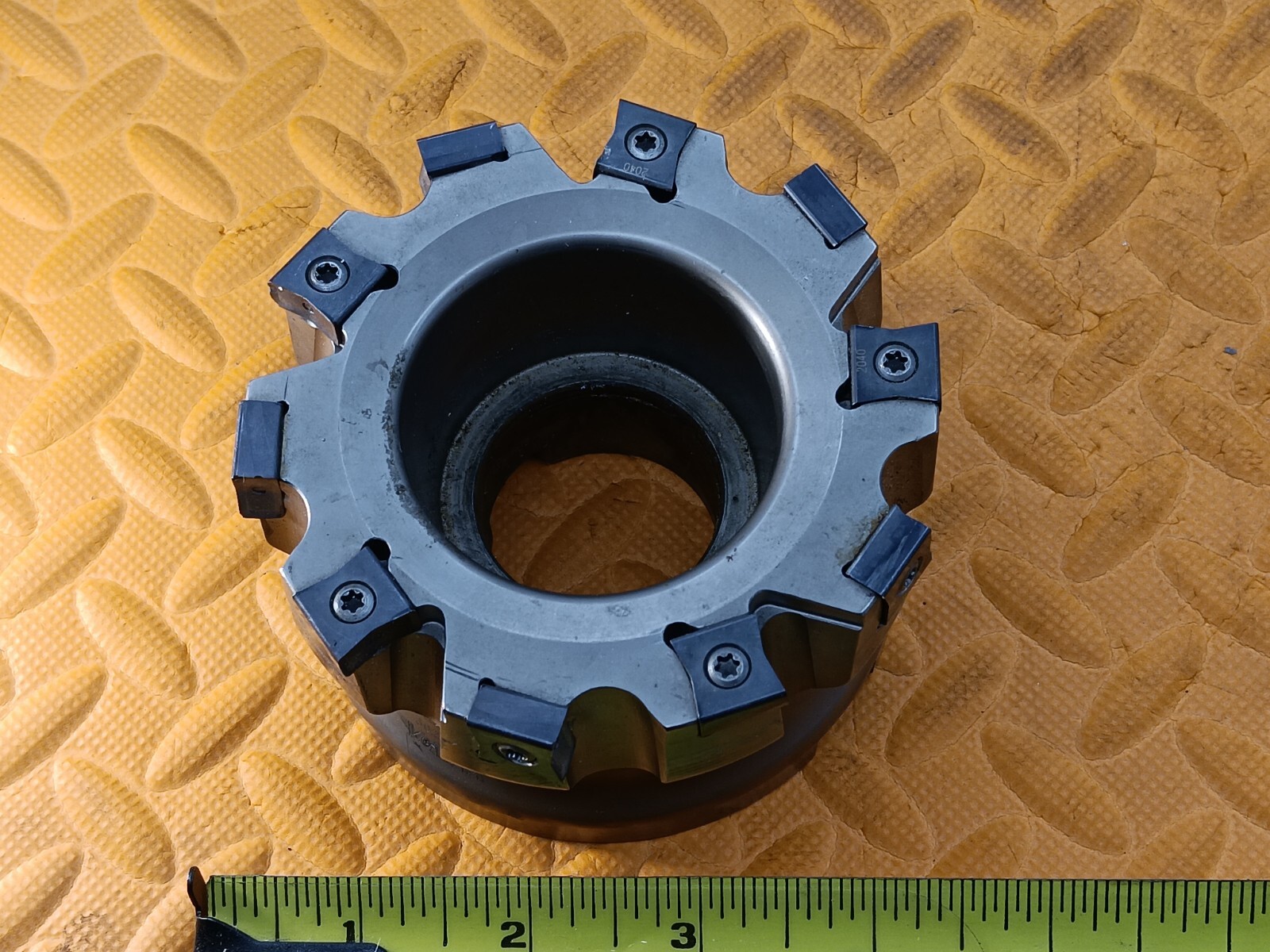 Ingersoll VMAX 4″ D. Indexable Face Shell Mill 6L6V-04R01 NNE324R107 Inserts 4.0