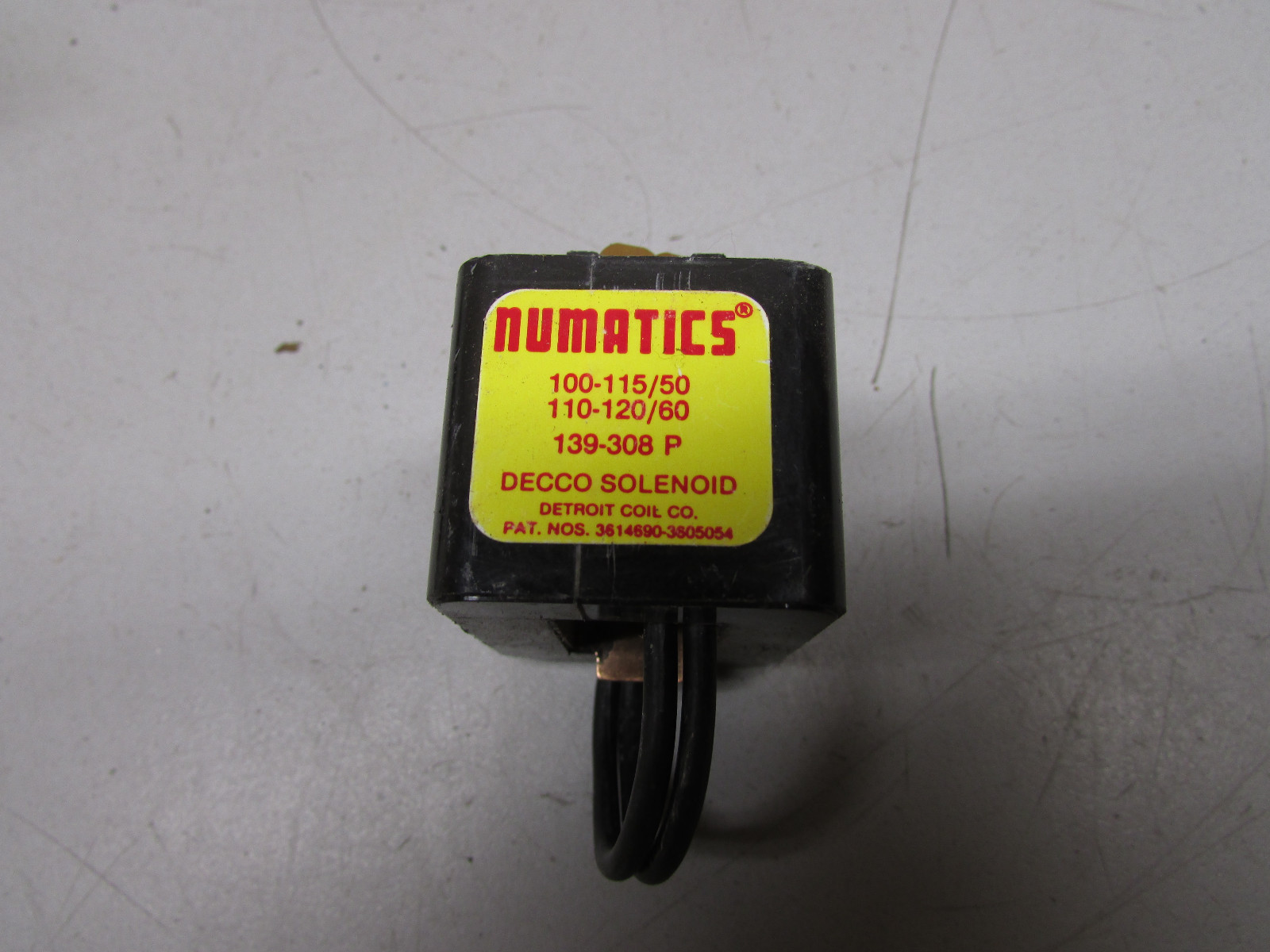 Numatics 139-308P Decco Coil 100-115V 50Hz 110-120V 60Hz