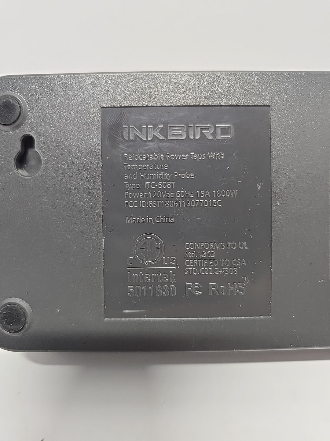 Inkbird ITC-608T Temp Humidity Controller ONLY Powers On No Probes